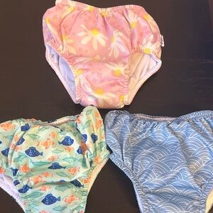 Green Sprouts - set of 3 - Reusable Swim Diapers